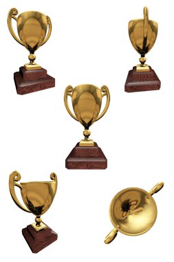 3D Trophy clipart