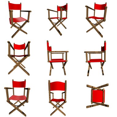 3D Chair clipart