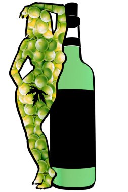 Hot Grapes for Wine clipart