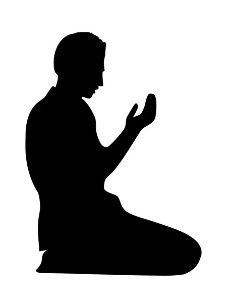 Oração muçulmana — Fotografia de Stock