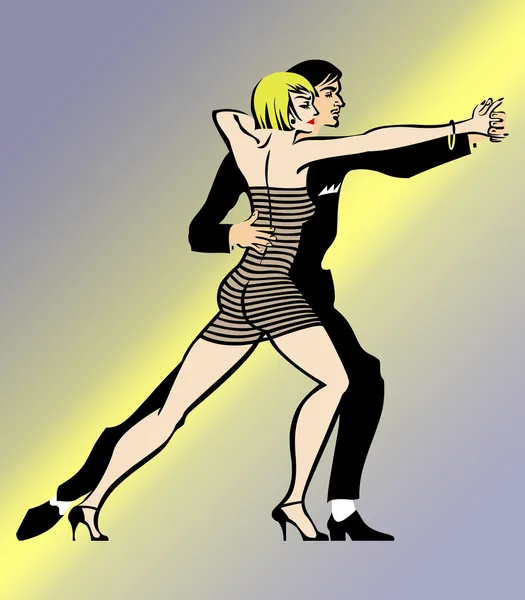 Couple Dancing — Stock Photo, Image