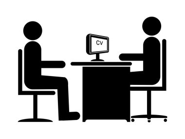 Job Interview 2 clipart