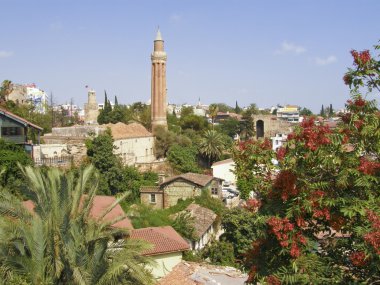 Old city Antalya clipart