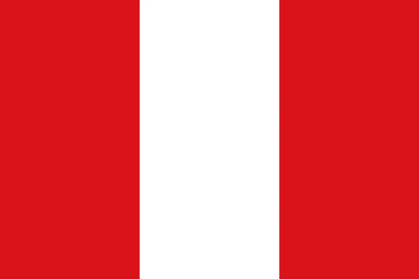 페루 국기 — 스톡 사진