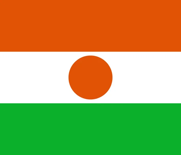 Прапор Нігеру — стокове фото
