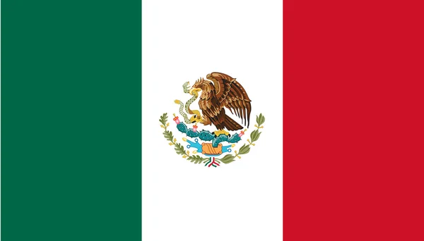 Vlag van Mexico — Stockfoto