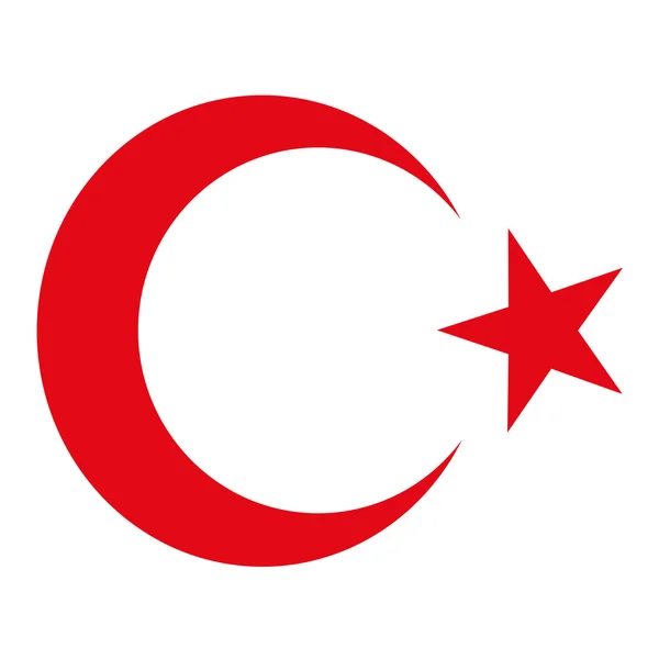 Turkije nationaal symbool — Stockfoto