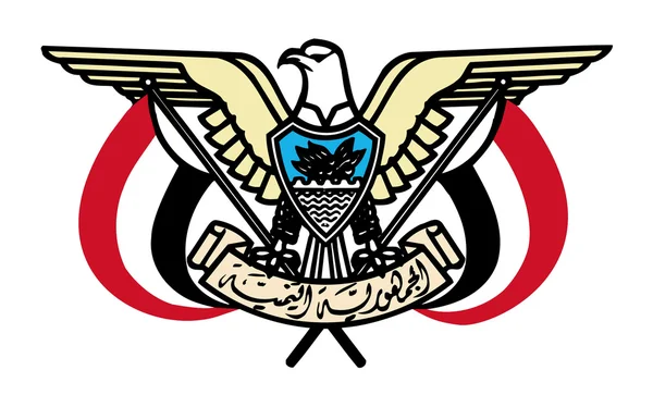 Escudo de armas de Yemen —  Fotos de Stock