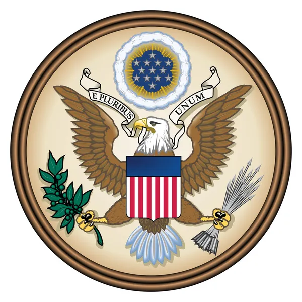 Gran sello de los Estados Unidos — Foto de Stock