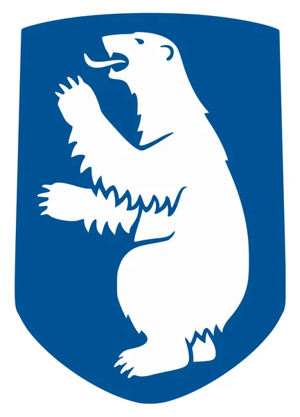 Escudo de armas de Groenlandia — Foto de Stock