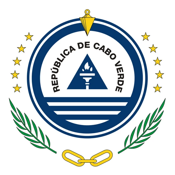 Wappen von Cape Verde — Stockfoto