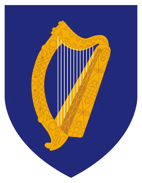 Irländisches Wappen — Stockfoto