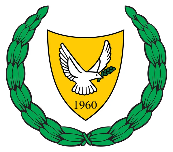 Escudo de armas de ciprus —  Fotos de Stock