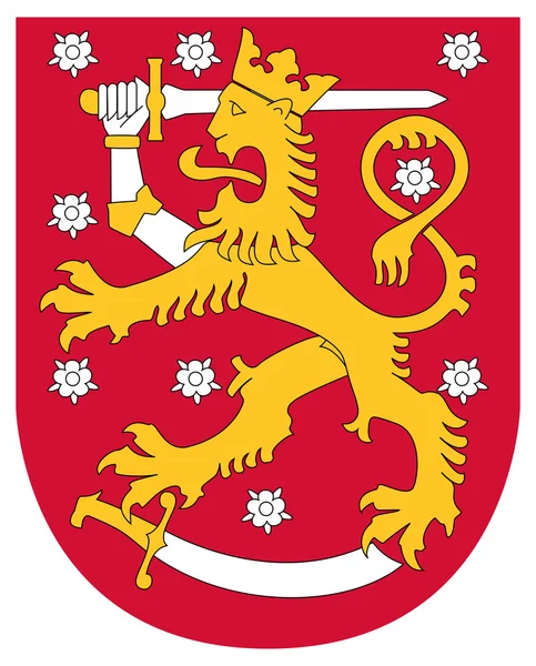 Finnlands Wappen — Stockfoto