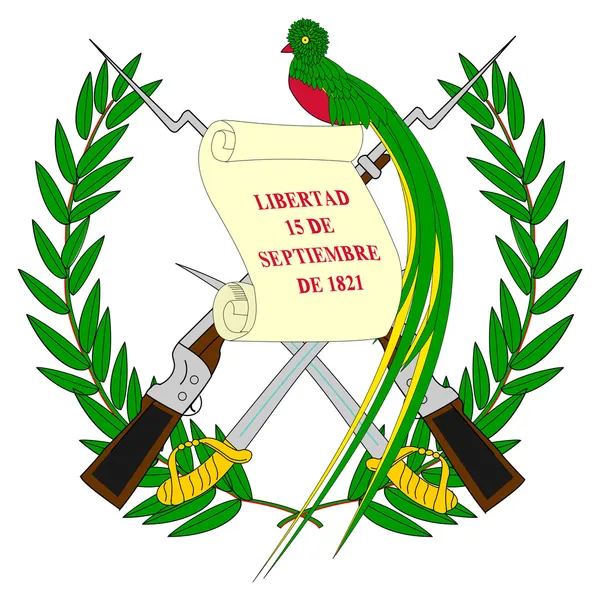 危地马拉徽章 — 图库照片