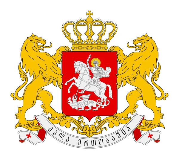 格鲁吉亚的徽章 — 图库照片