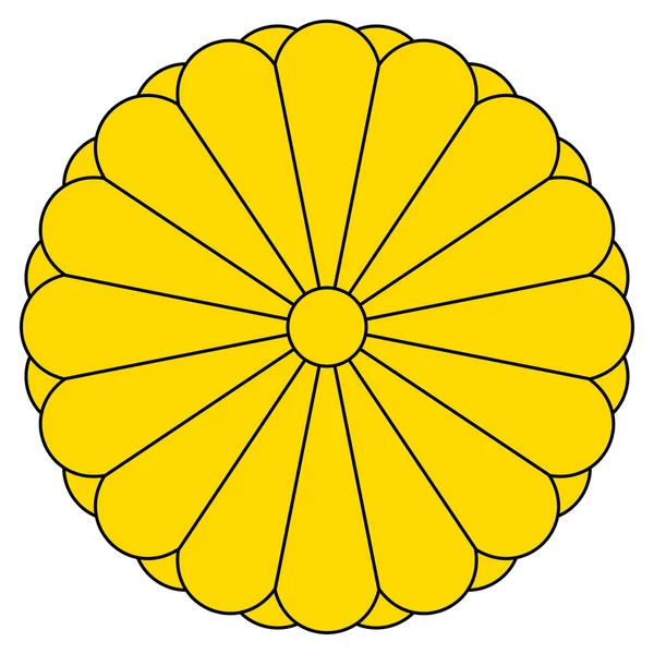 Selo imperial do japão — Fotografia de Stock