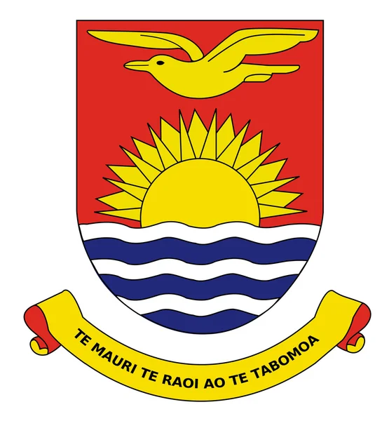 Kiribait 的徽章 — 图库照片