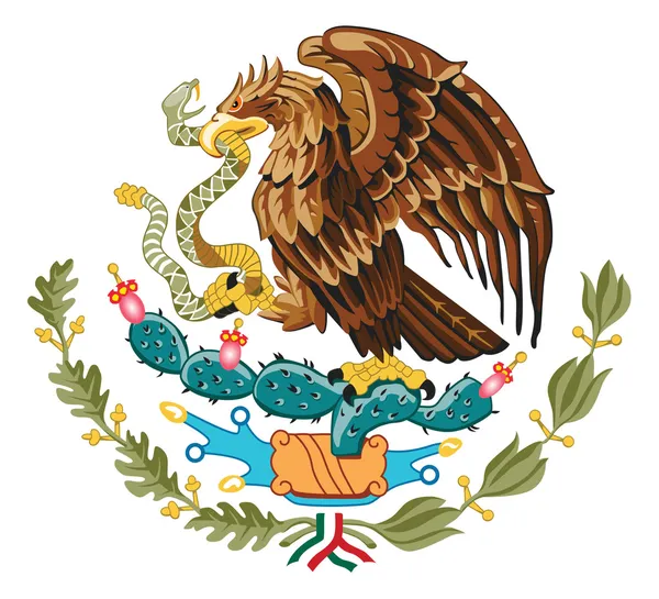 Герб Мексики — стоковое фото