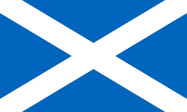 Scotland Flag clipart