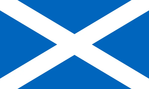 Vlajka Skotska — Stock fotografie