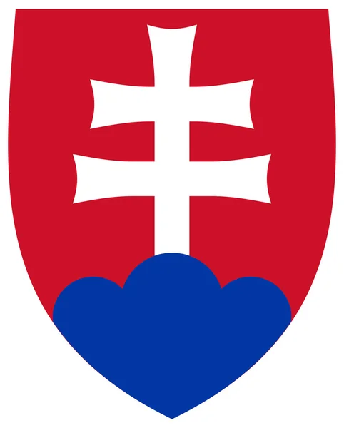 Eslovaquia Escudo de armas — Foto de Stock