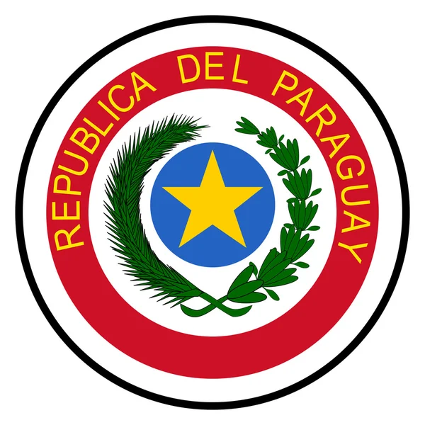 Герб Парагвая — стоковое фото