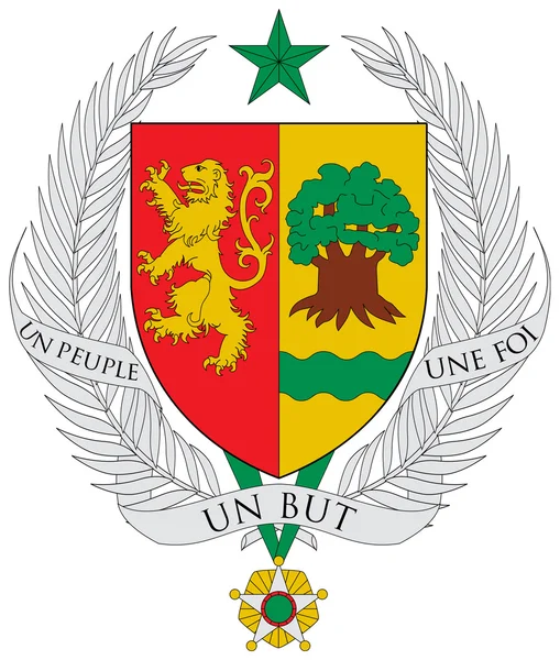 塞内加尔的徽章 — 图库照片