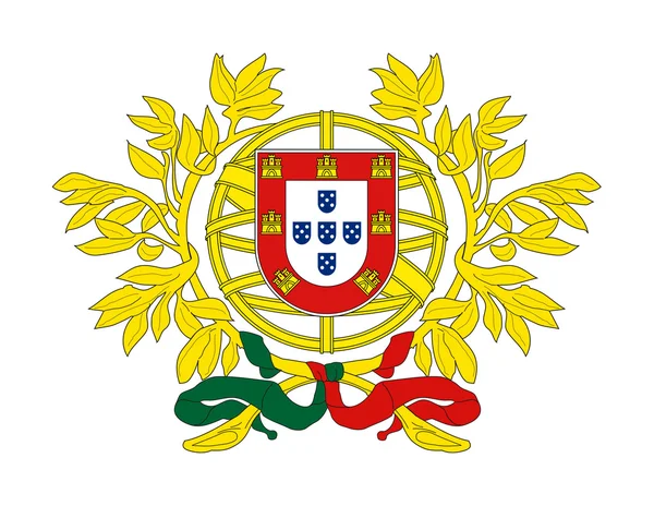 포르투갈의 국장 — 스톡 사진
