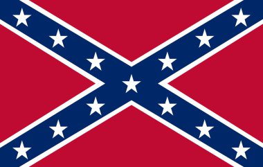 Confederate Flag clipart