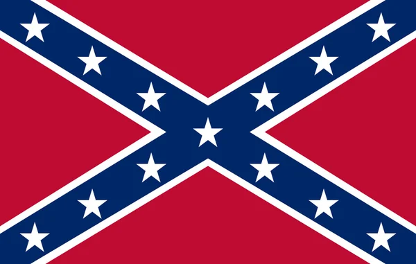 Bandera confederada —  Fotos de Stock