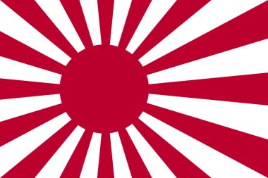 Japanese Navy Ensign clipart