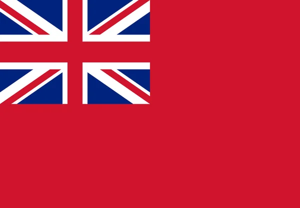 Brit kereskedelmi tengerészet zászlós — 스톡 사진