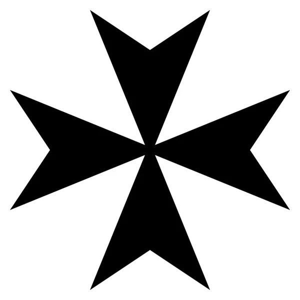 Maltský kříž — Stock fotografie