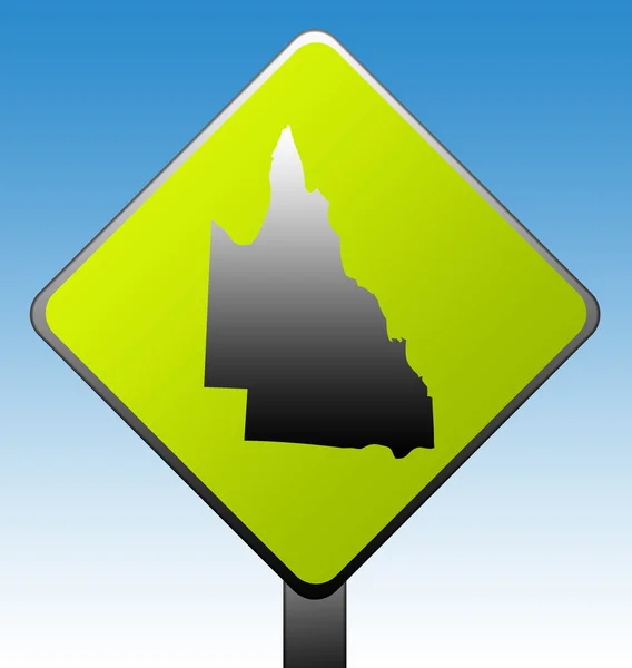 クイーンズランド州の道路標識 — ストック写真