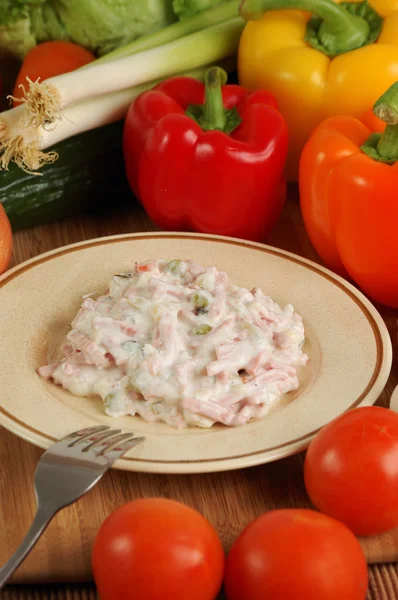 stock image Mayonaisse salad