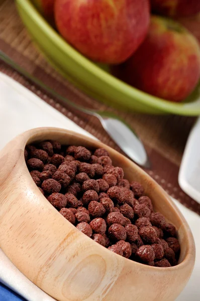 Palle di cereali al cacao — Foto Stock