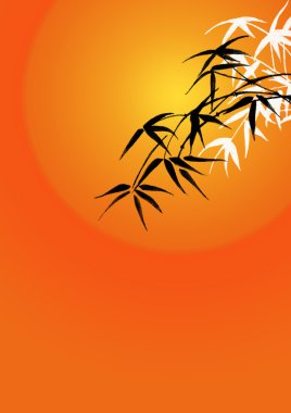 Bamboo leaves clipart