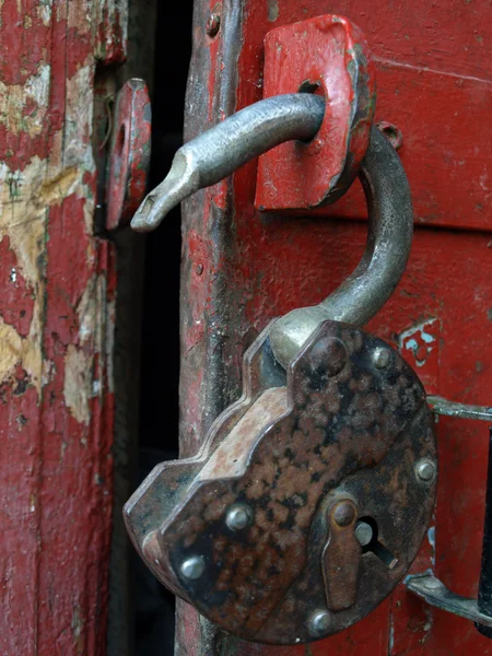 La serratura aperta — Foto Stock