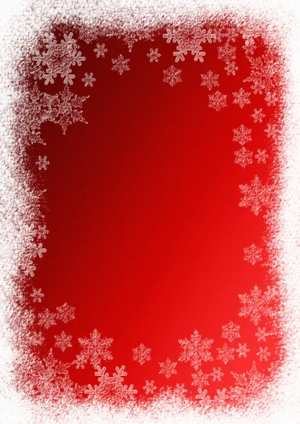 Vánoční červené pozadí — Stock fotografie