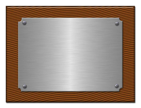 Metal tablet — Stock Photo, Image