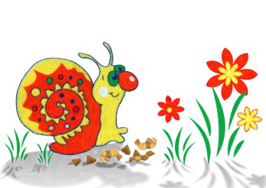 Snail clipart