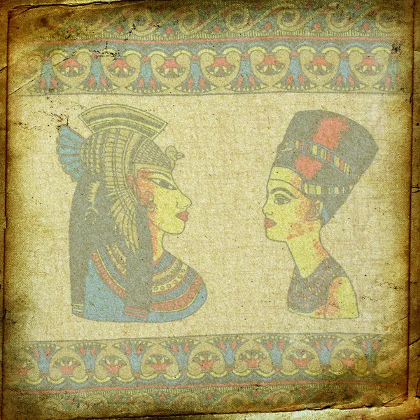 Gamla egyptiska papyrus — Stockfoto