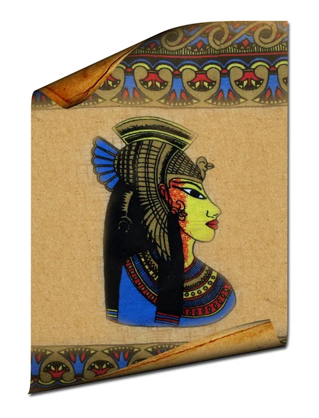 古代エジプトの羊皮紙 — ストック写真