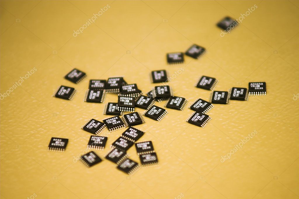 Microchips Stock Photo by ©simfan 3177257