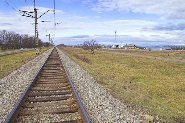 Spoorweg — Stockfoto