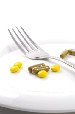A meal of tablets clipart