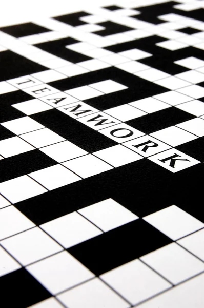 Crossword puzzle — Stock Photo, Image
