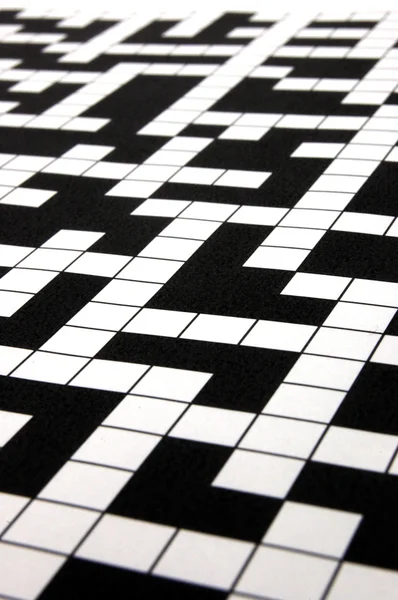 クロスワード パズル — ストック写真