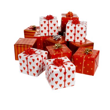 Heap of gifts clipart